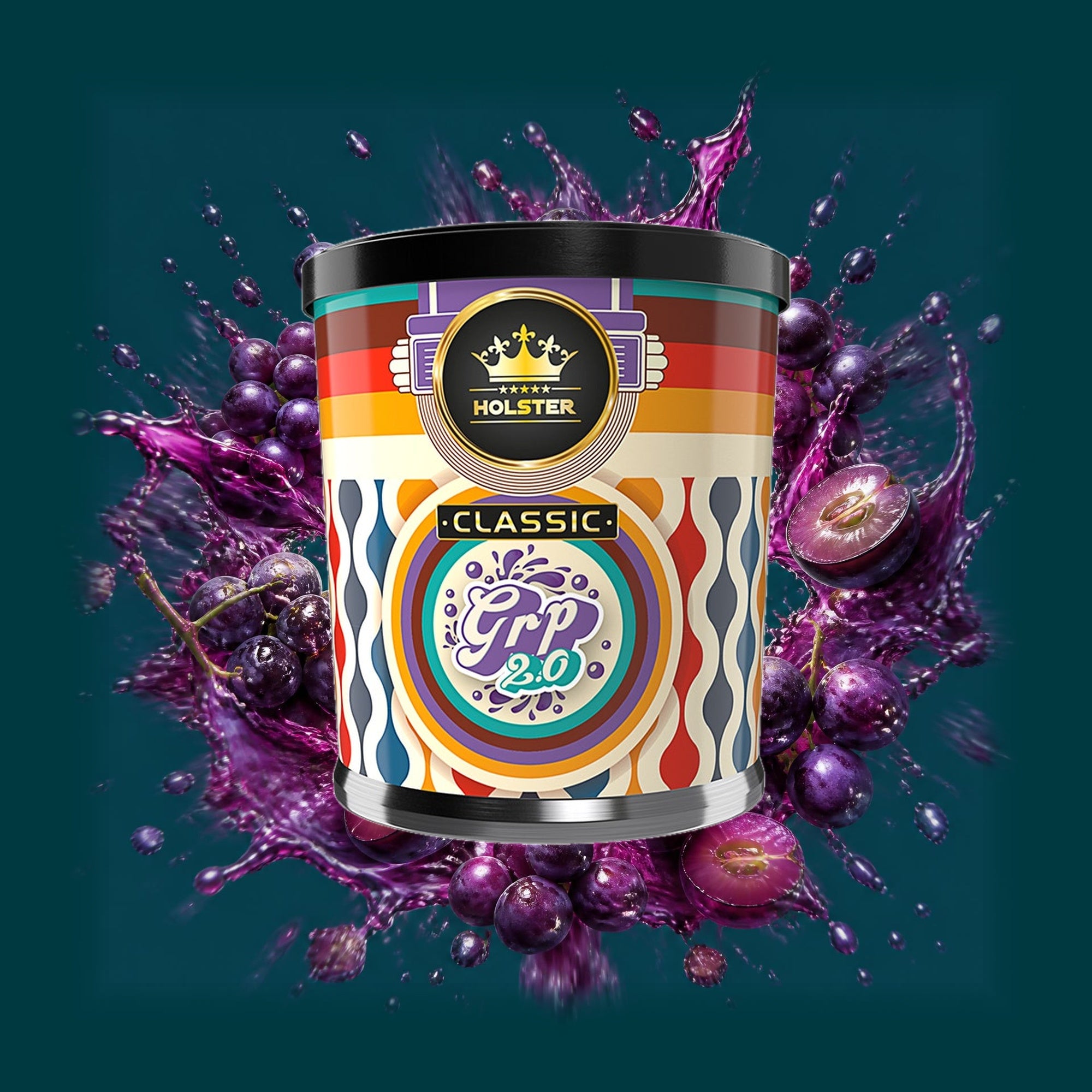 Holster Shisha Tabak Grape 2.0 200g – Traube