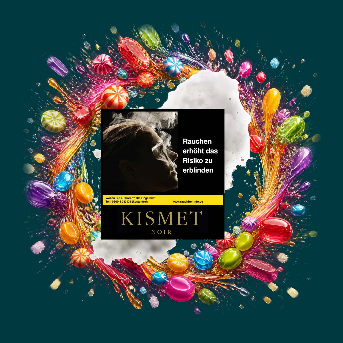Kismet Tabak Black Veritas 200g – Süß