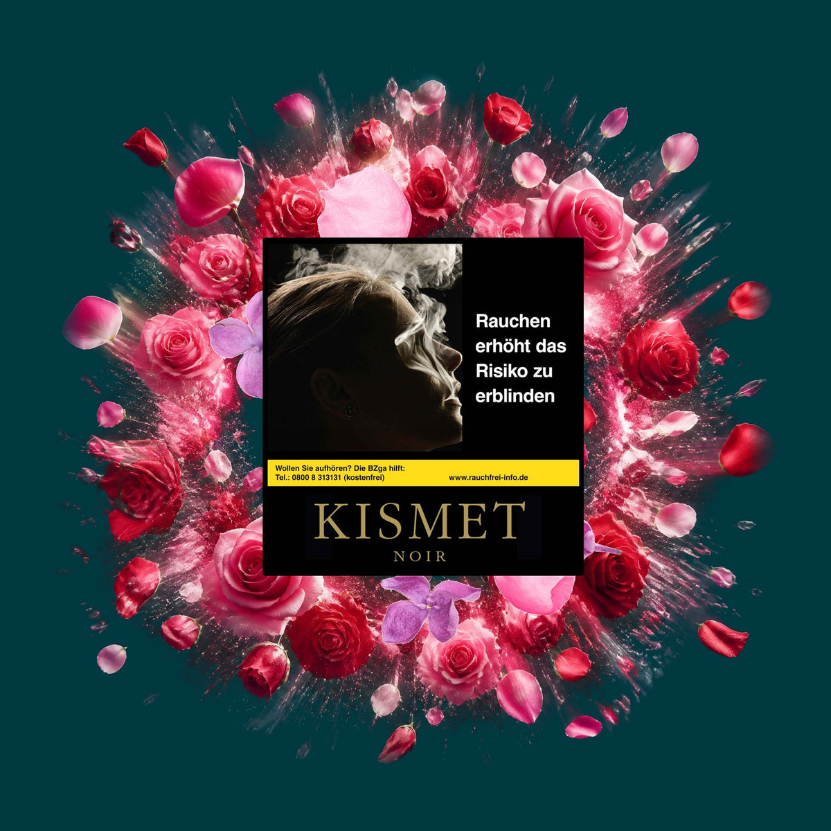 Kismet Tabak Black Parfum 200g – Rose