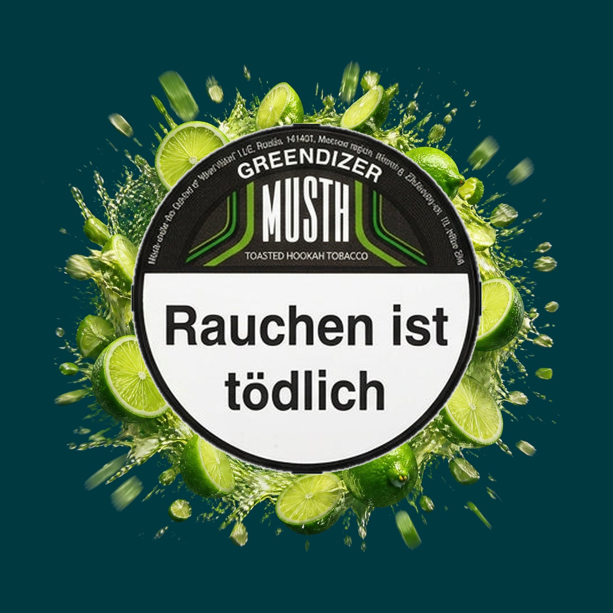 MustH Tabak Greendizer 125g – Limette, Citrus, Frisch