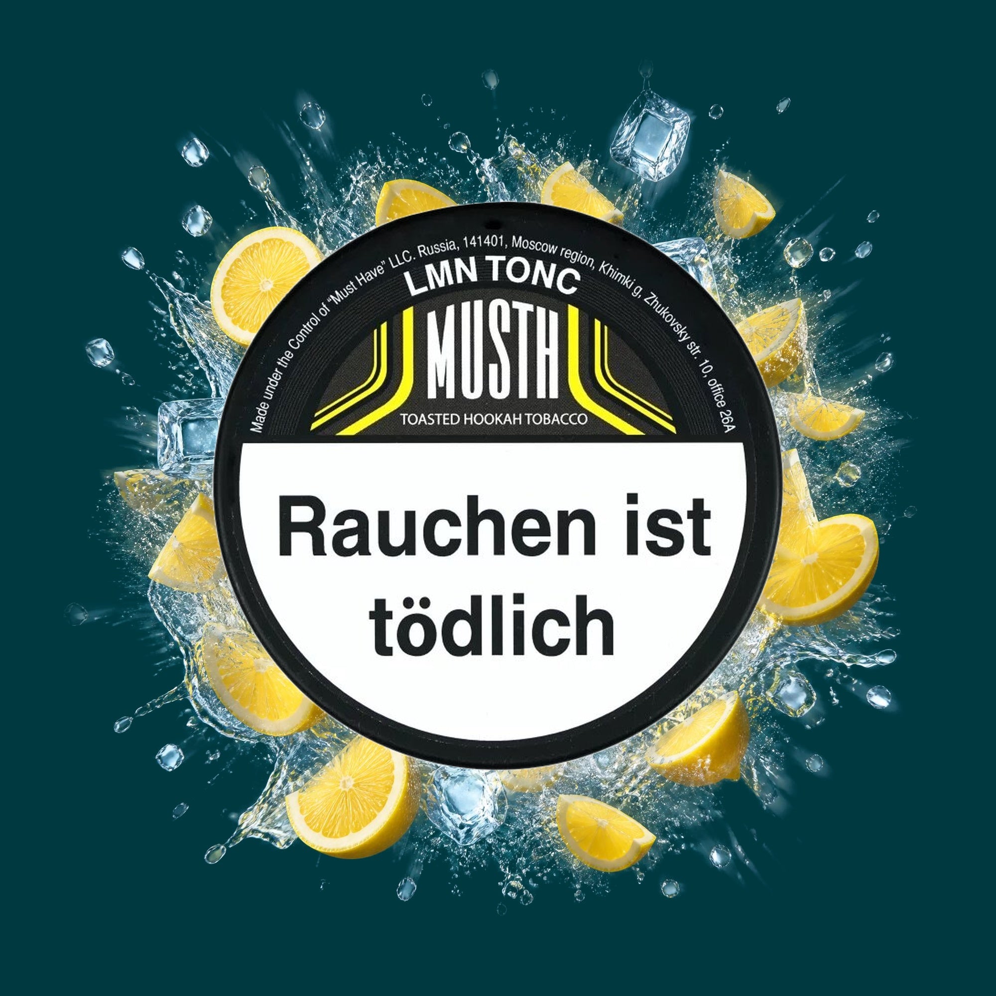 MustH Tabak Lmn Tonc 200g – Zitrone, Bitter