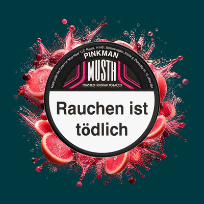 MustH Shisha Tabak Pynkman 200g – Beeren, Grapefruit