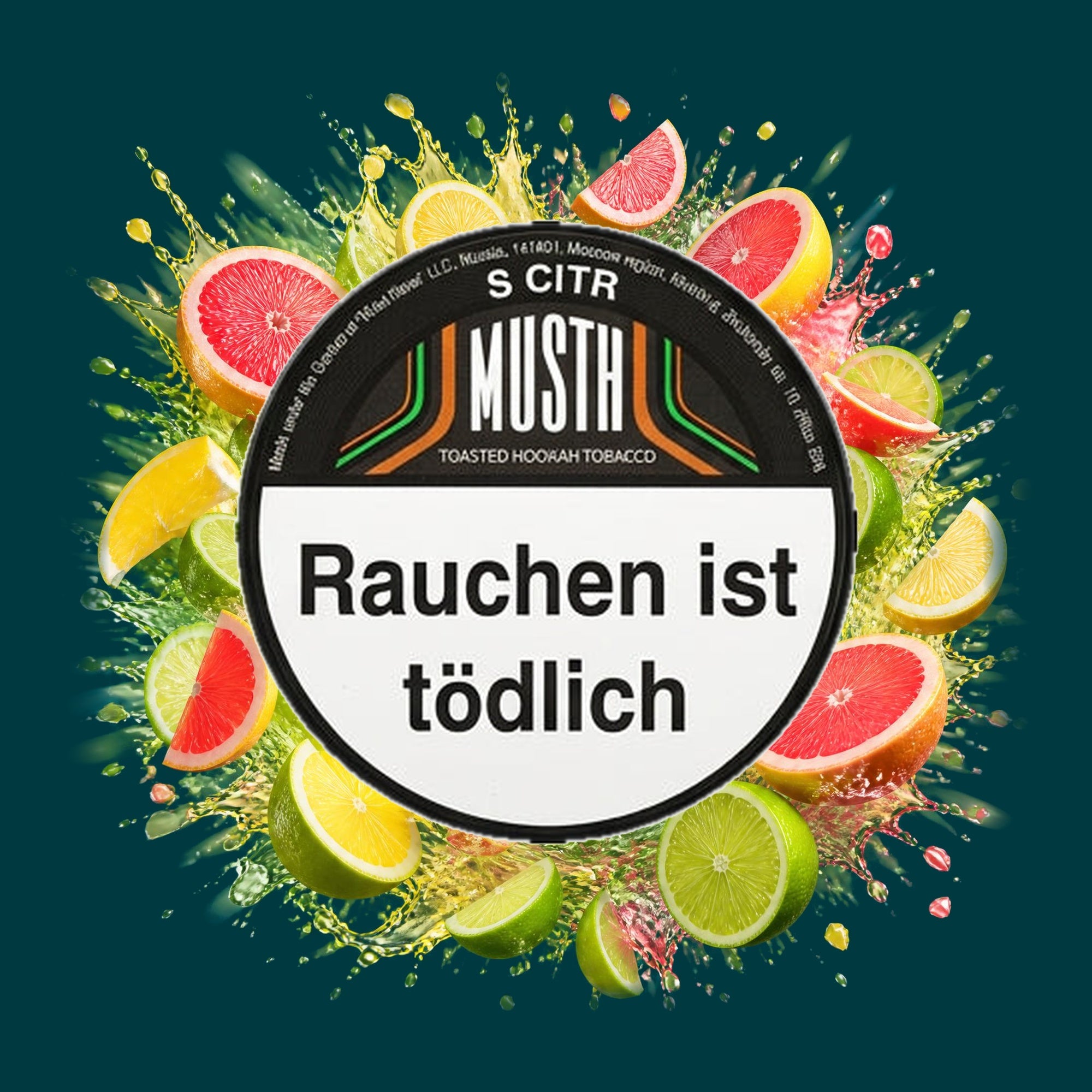 MustH Tabak S Citr 125g – Citrus, Sauer, Frisch