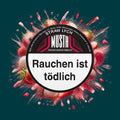 MustH Shisha Tabak Straw Lych 125g – Erdbeer, Exotisch, Fruchtig, Litschi, Süß