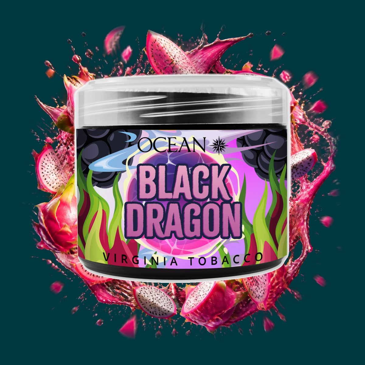 Ocean Tabak Black Dragon 200g – Drachenfrucht