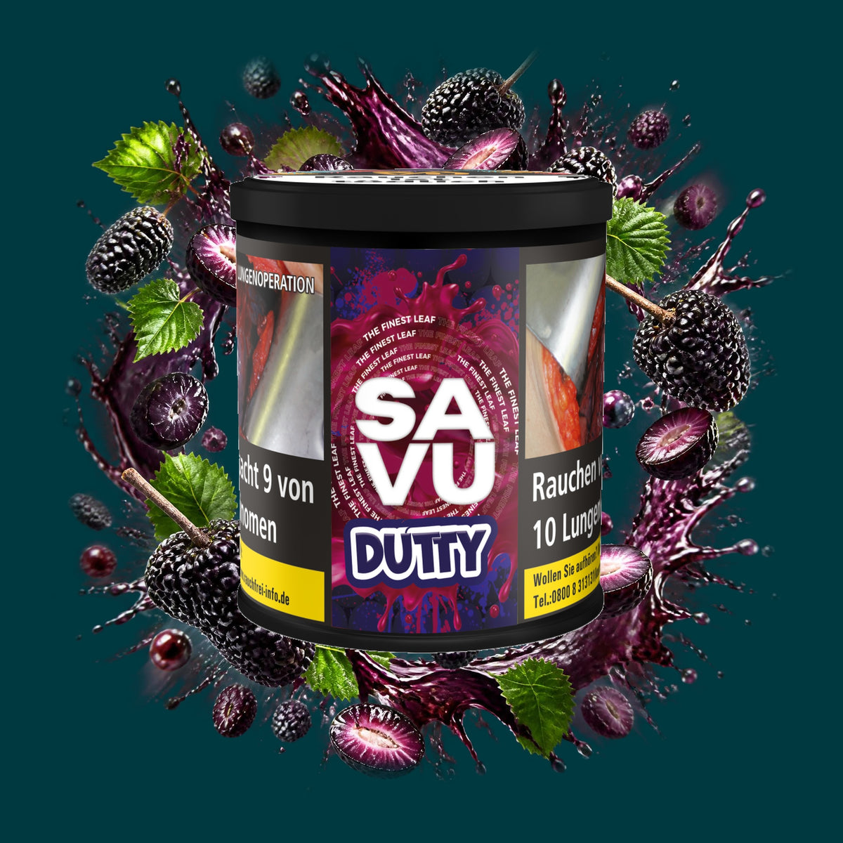 Savu Tabak Duty 200g – Maulbeere