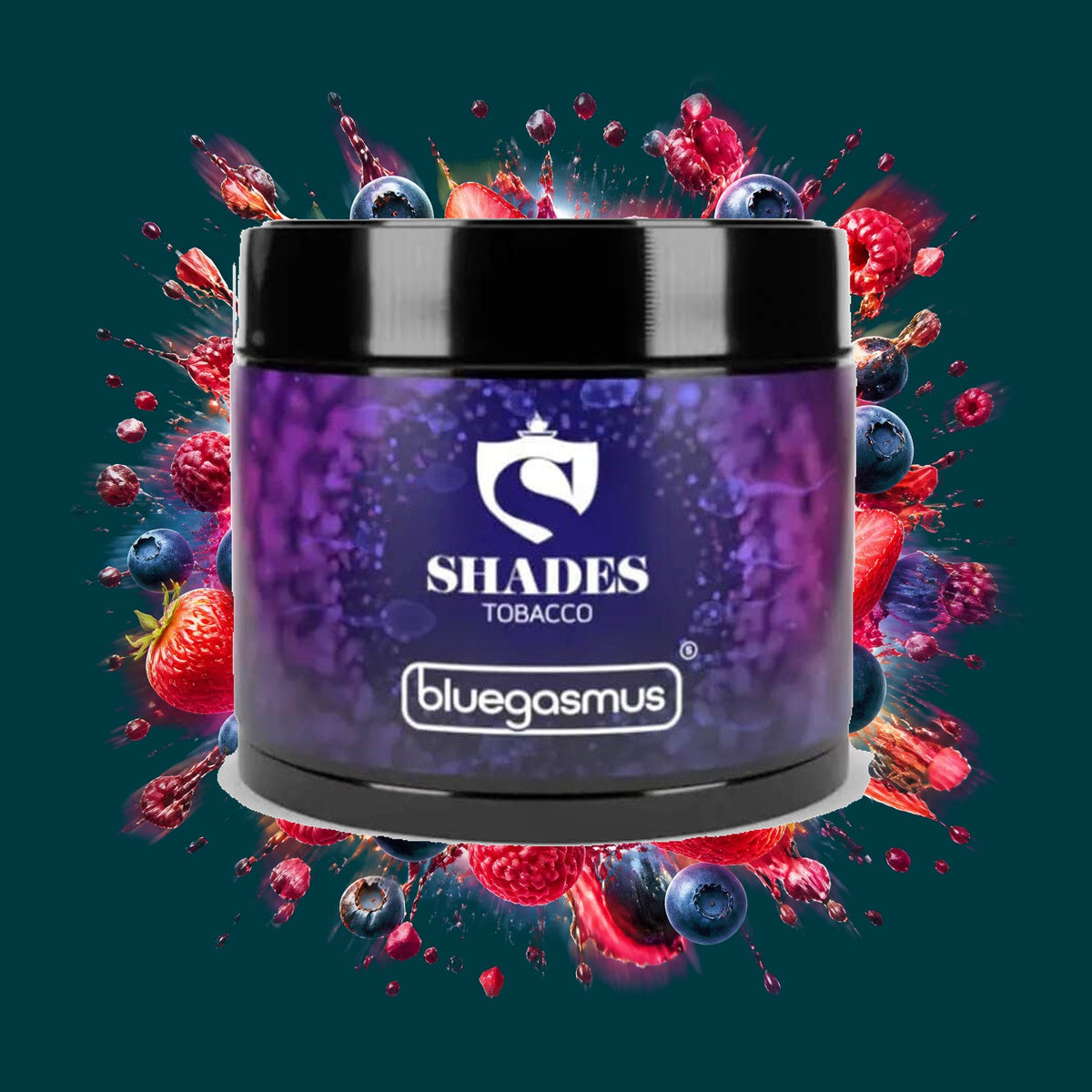 Shades Bluegasmus – Himbeere, Blaubeere, Erdbeer, Fruchtig, Süß