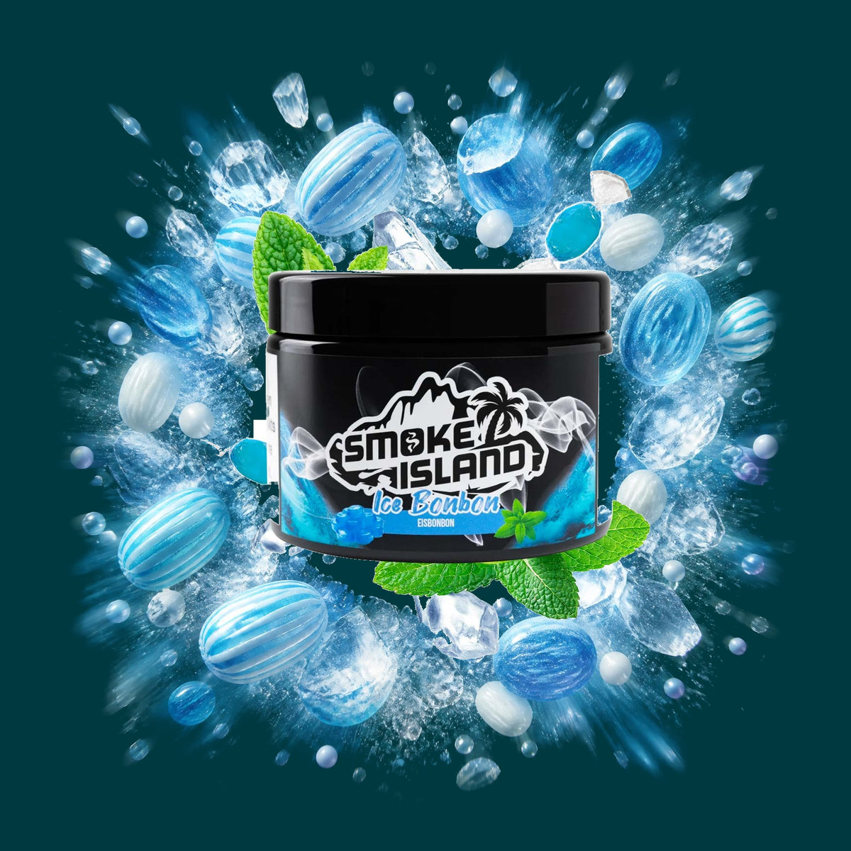 Smoke Island Tabakersatz Ice Bonbon 200g