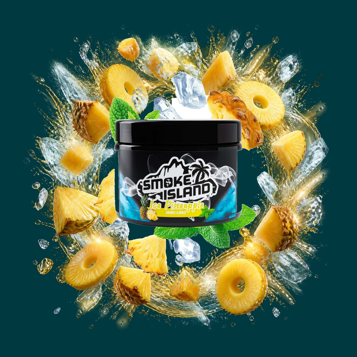 Smoke Island Tabakersatz Ice Pineapple 200g