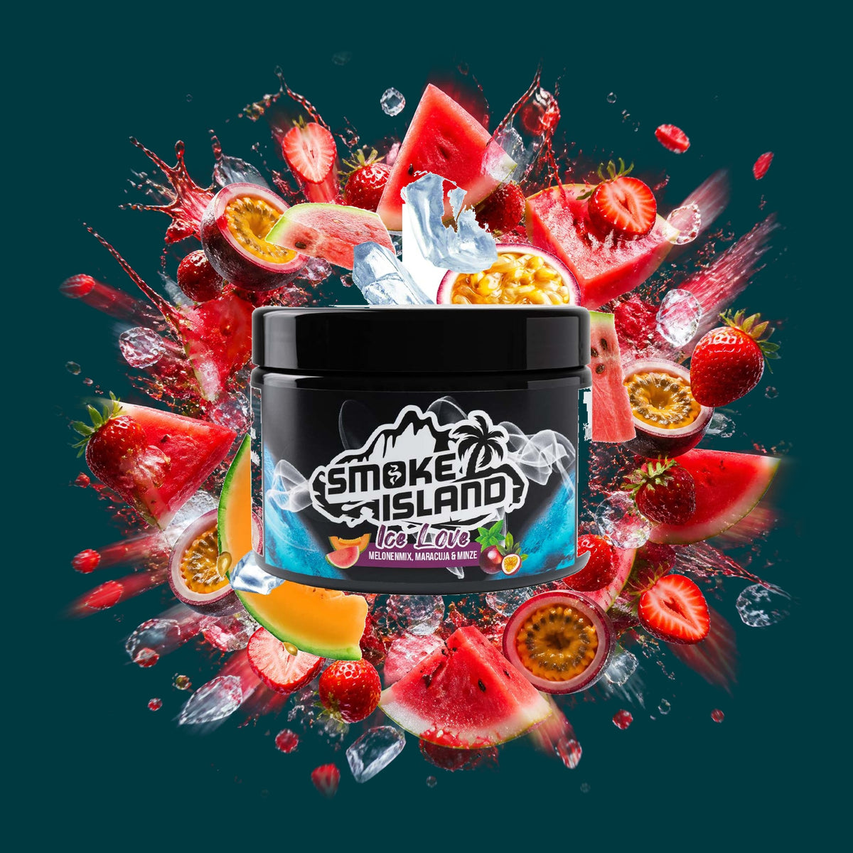 Smoke Island Tabakersatz Ice Love 200g