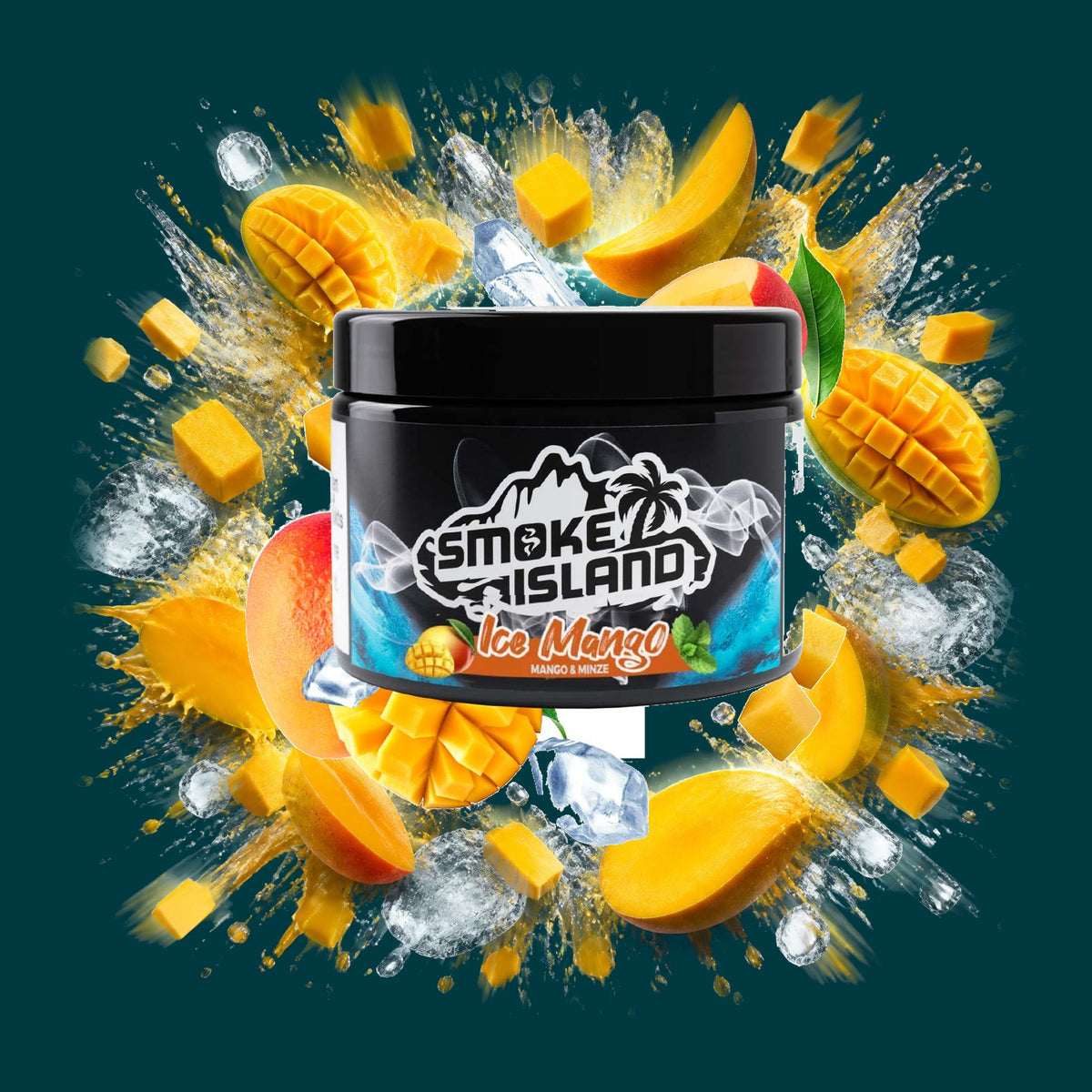 Smoke Island Tabakersatz Ice Mango 200g