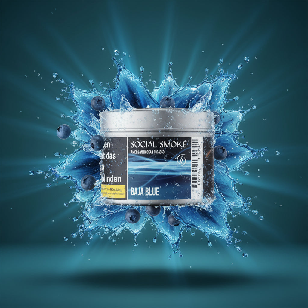 Social Smoke Baja Blue Shisha Tabak