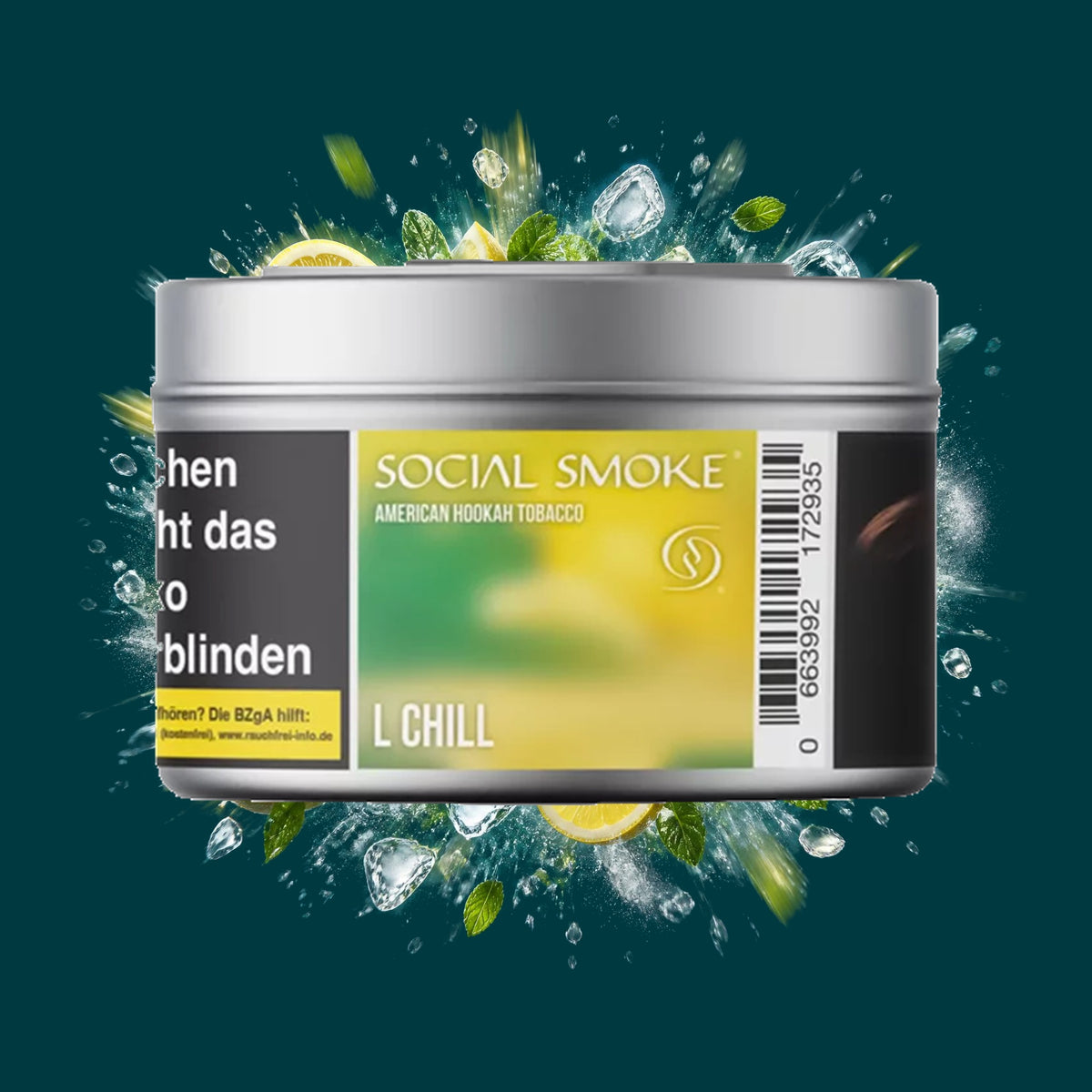 Social Smoke Lemon Chill – Kühl, Menthol, Zitrone, Zitrusfruechte