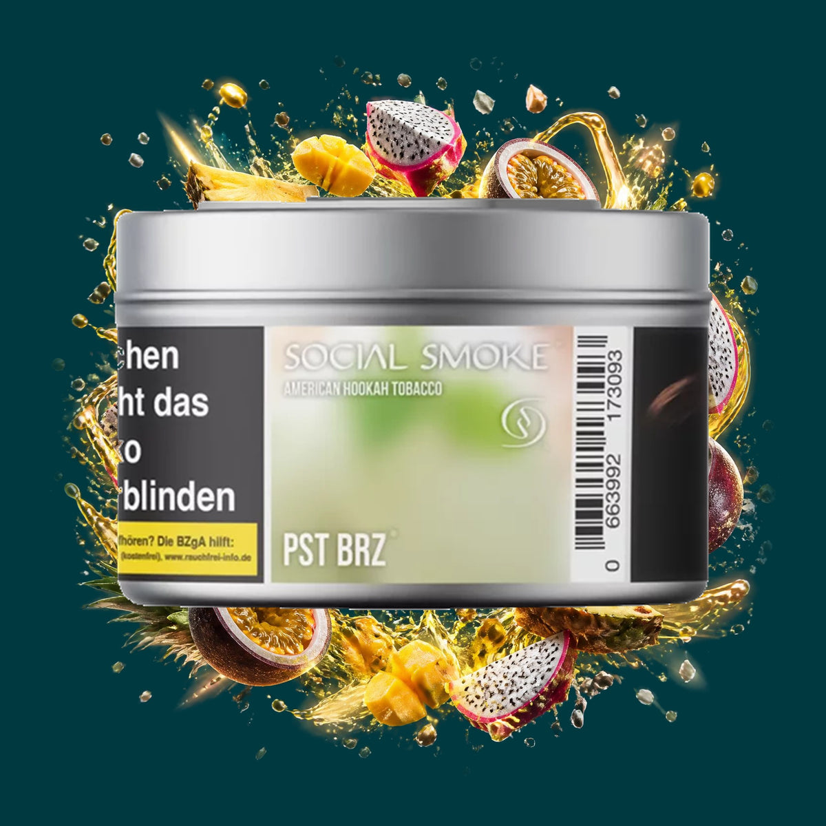 Social Smoke Passionfruit Brazil – Exotisch, Fruchtig, Maracuja, Passionsfrucht, Tropisch