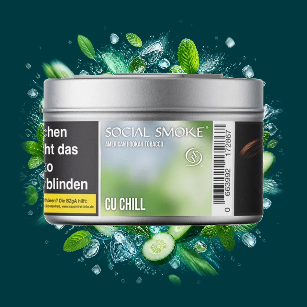 Social Smoke Cucumber Chill – Frisch, Gurke, Kühl, Menthol, Minze