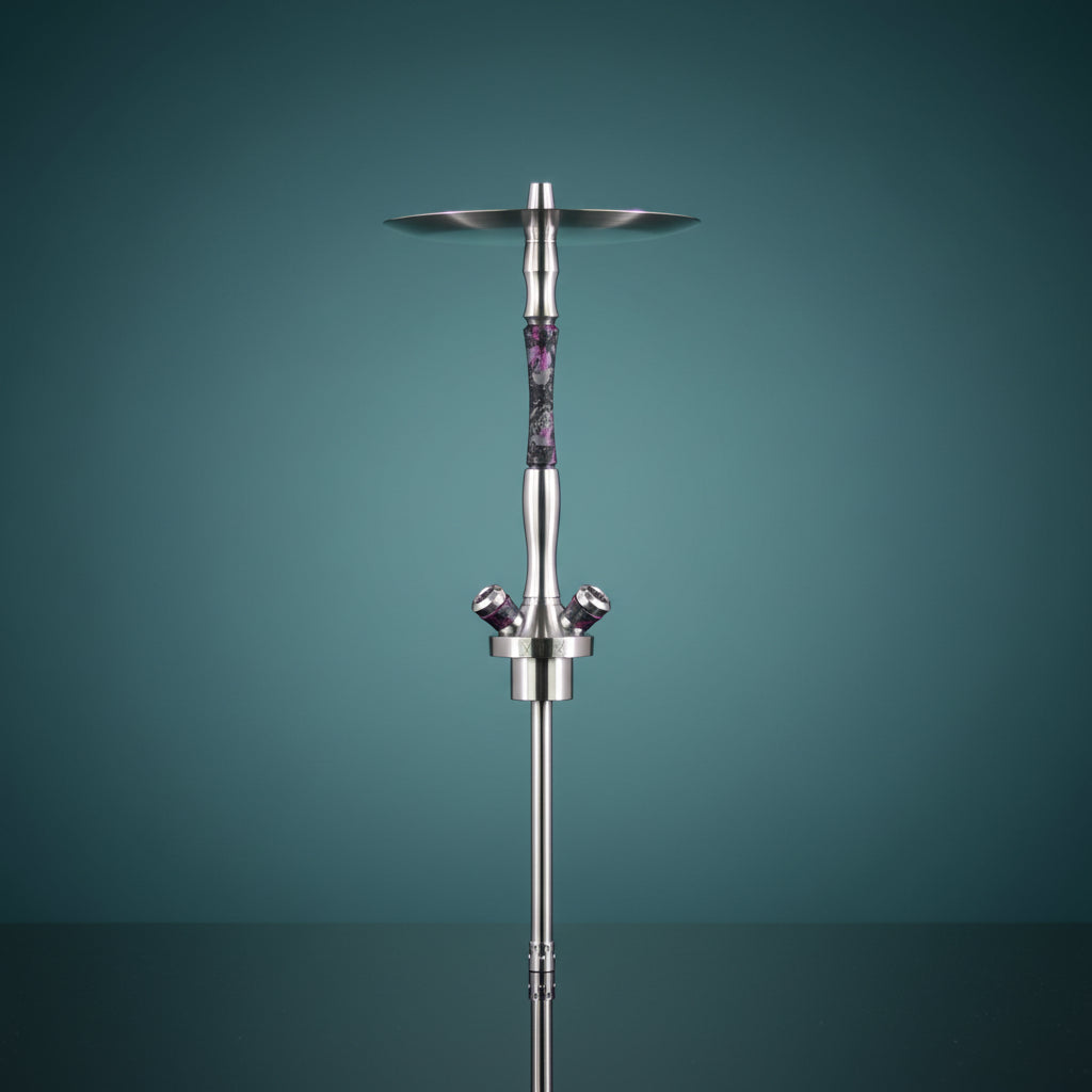 Union Hookah Fibonacci Silver Oxide White Shisha