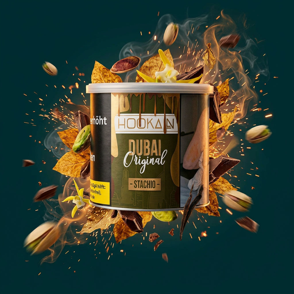 Hookain Tabak Dubai Original Stachio 200g