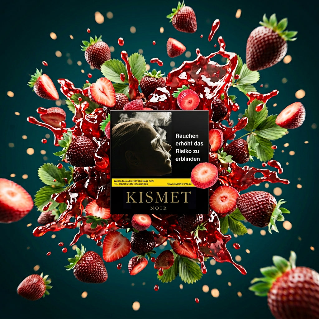 Kismet Tabak Black Strawberry 200g