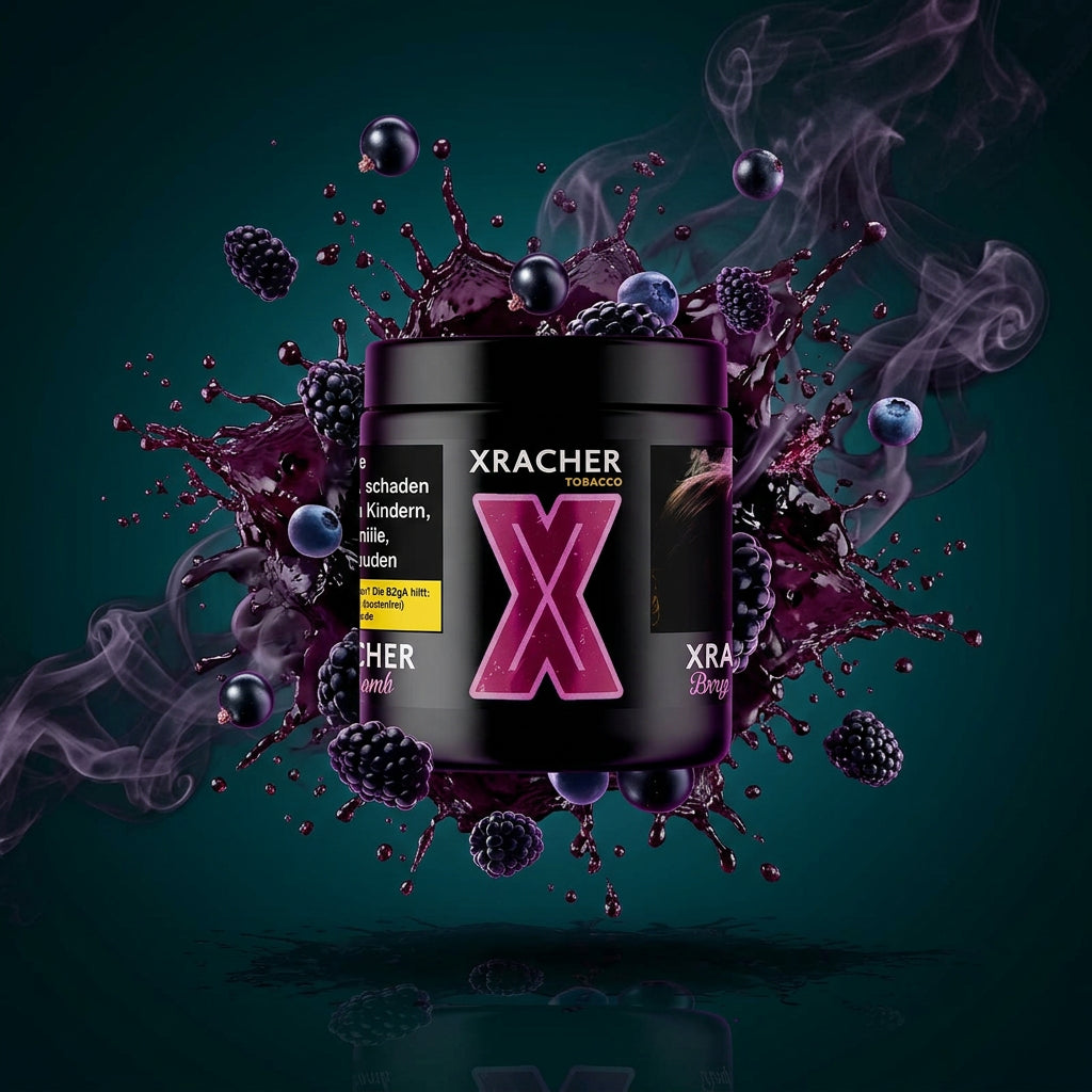 Xracher Shisha Tabak Berry Bomb 200g