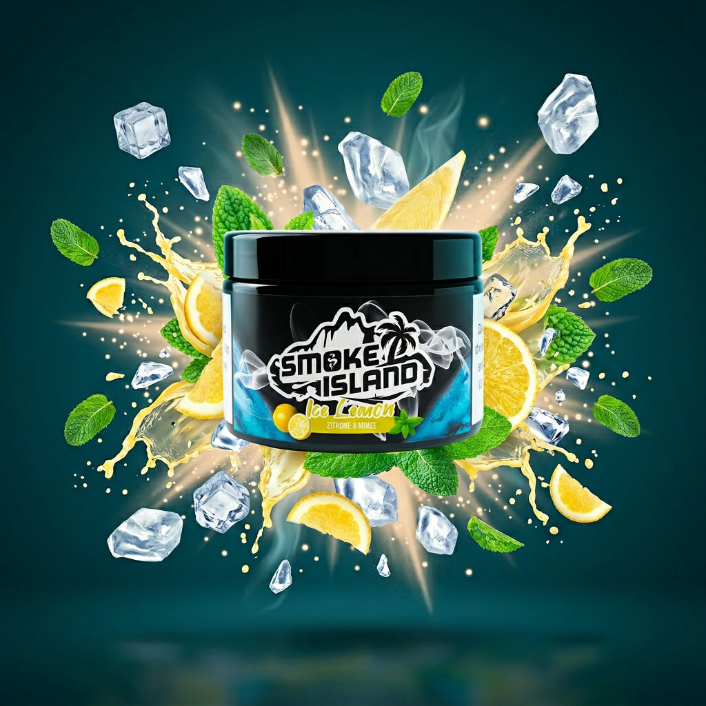 Smoke Island Ice Lemon 200g — Zitrone & Minze