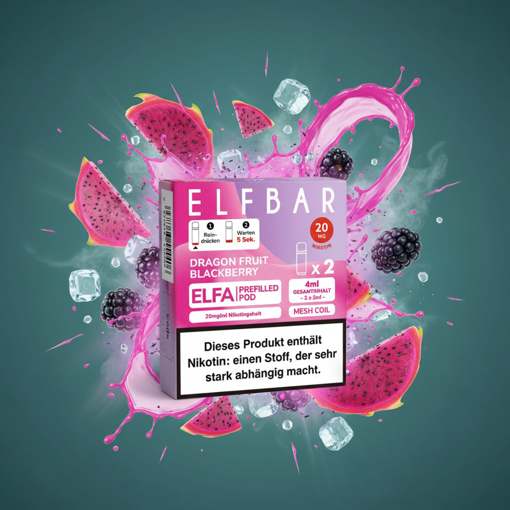 Elfbar ELFA Pod Dragon Fruit Blackberry