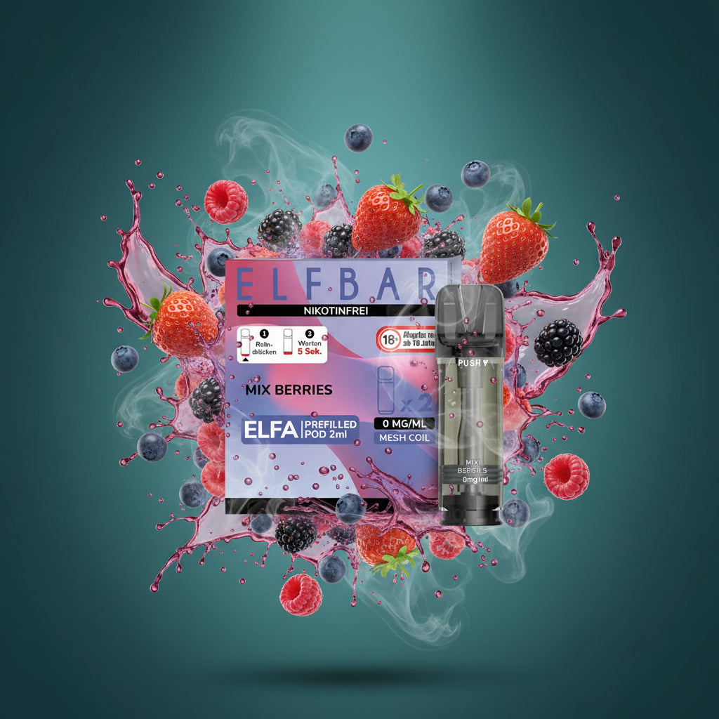 Elfbar ELFA Pod Mix Berries 0mg Nikotinfrei