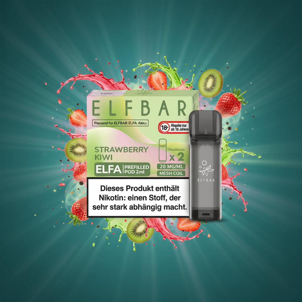 Elfbar ELFA Pod Strawberry Kiwi Pod System