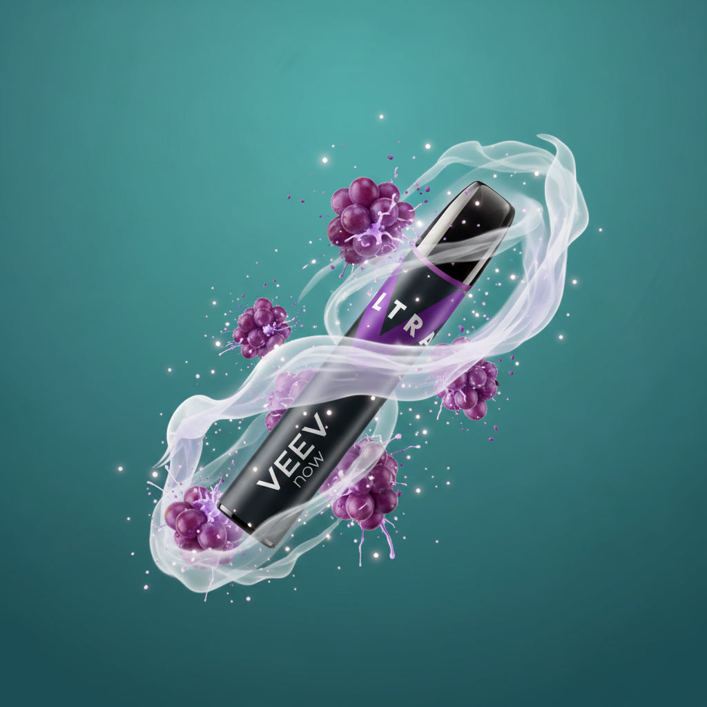 Veev Now Ultra Grape Einweg-Vape