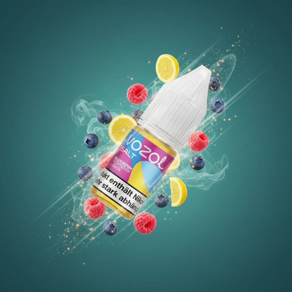 Vozol Salt Liquid Blueberry Raspberry Lemon