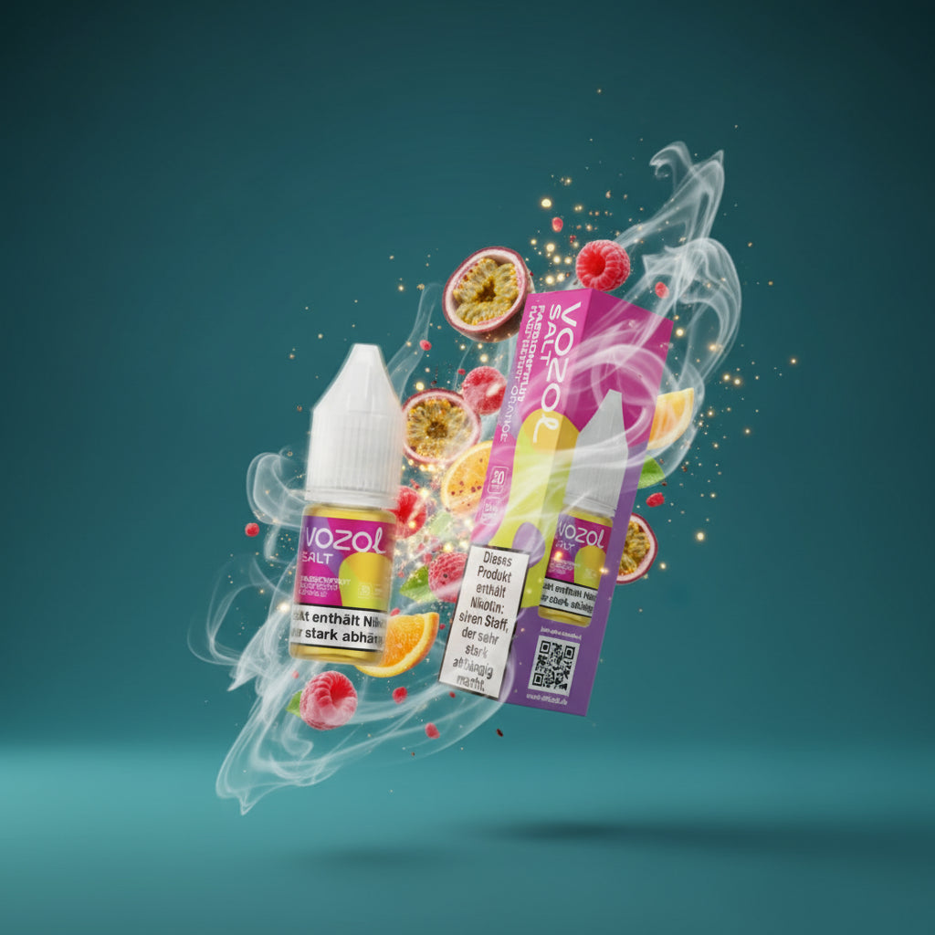Vozol Salt Liquid Passionfruit Raspberry Orange 14,5mg