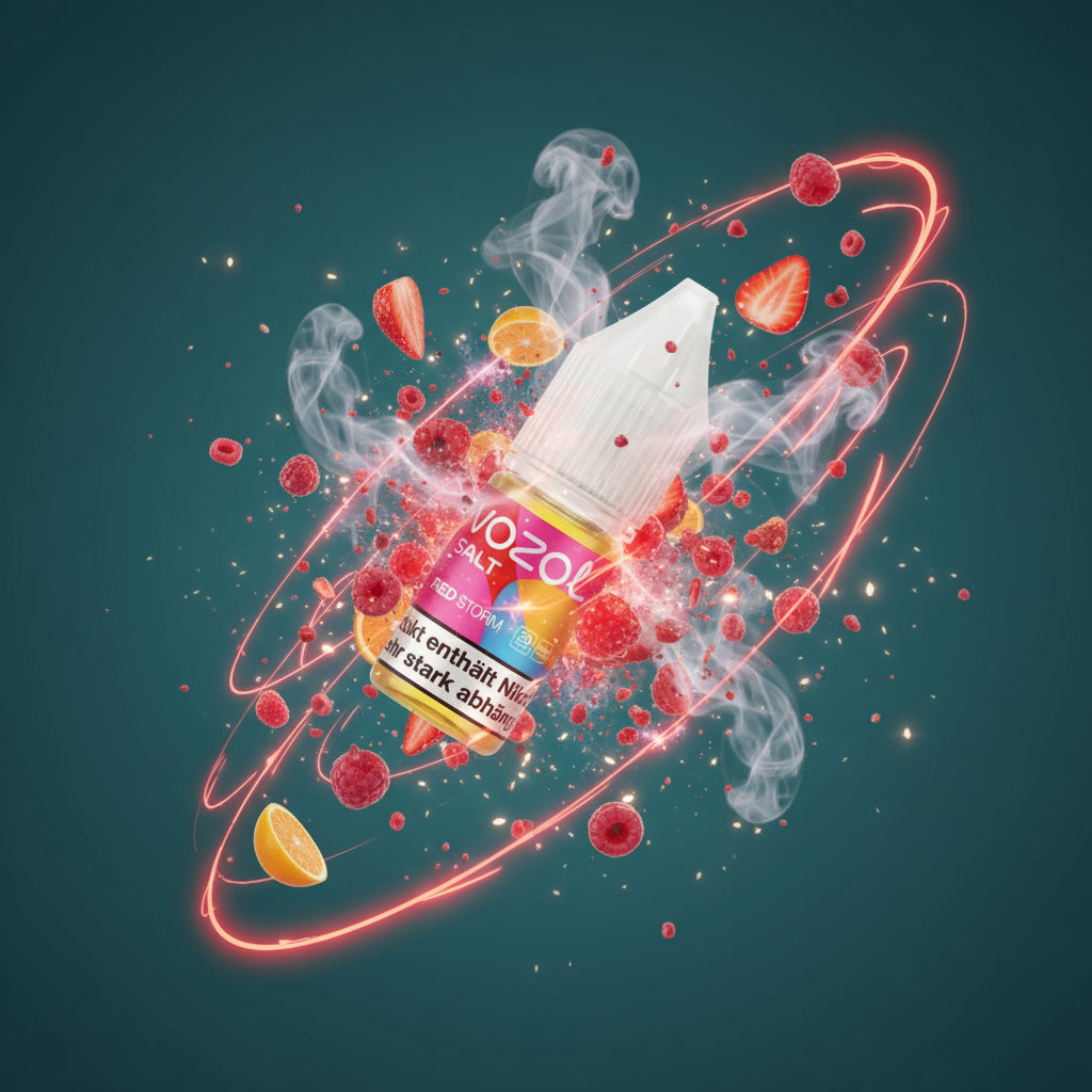 Vozol Salt Red Storm Liquid
