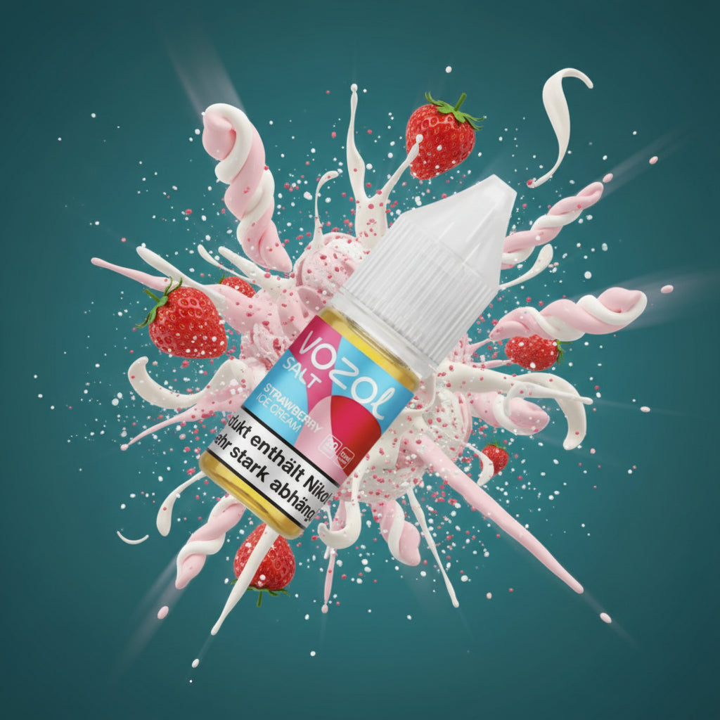 Vozol Salt Liquid Strawberry Ice Cream 14,5mg