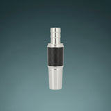 Invi Schlauchanschluss Carbon Silber