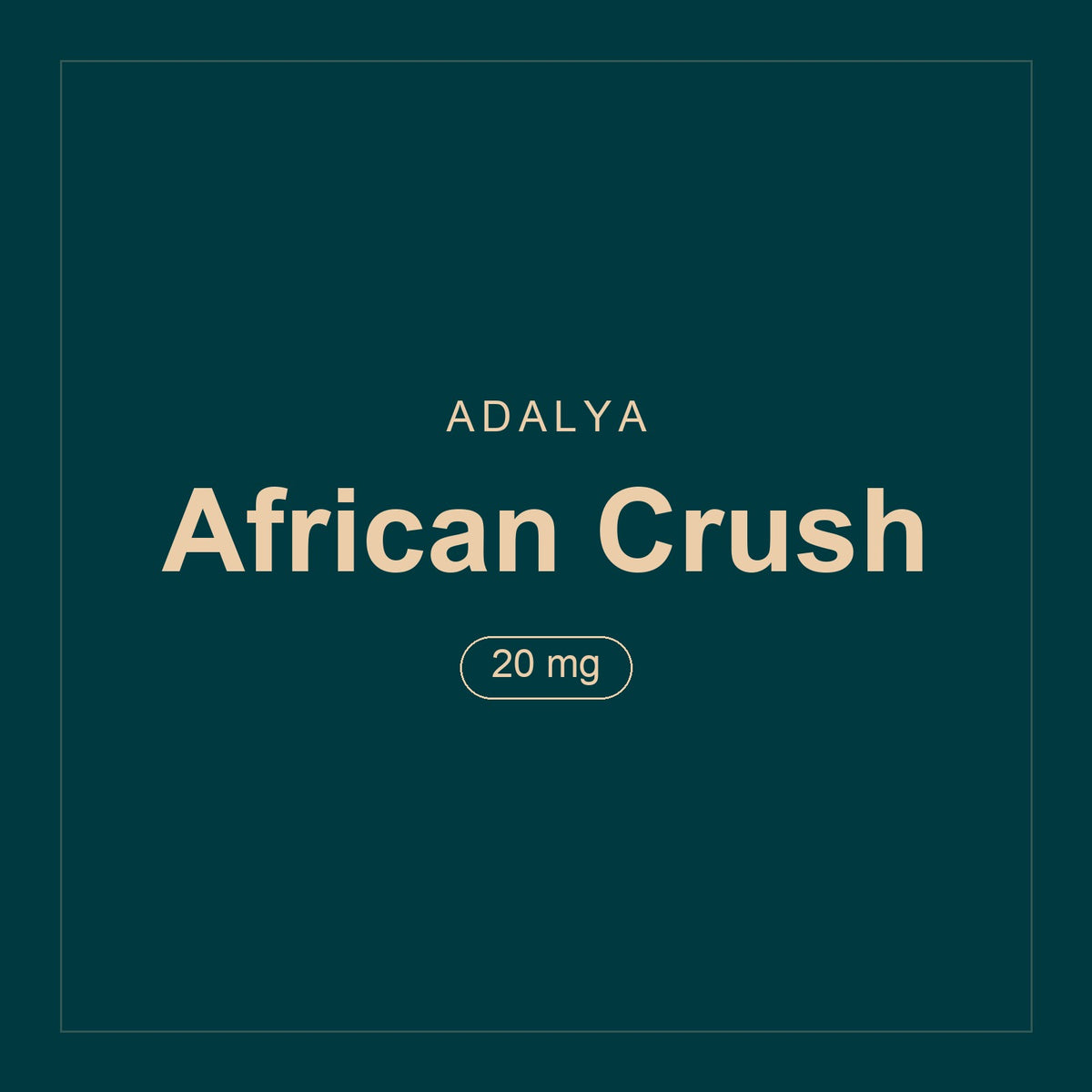 Adalya · African Crush · 20 mg
