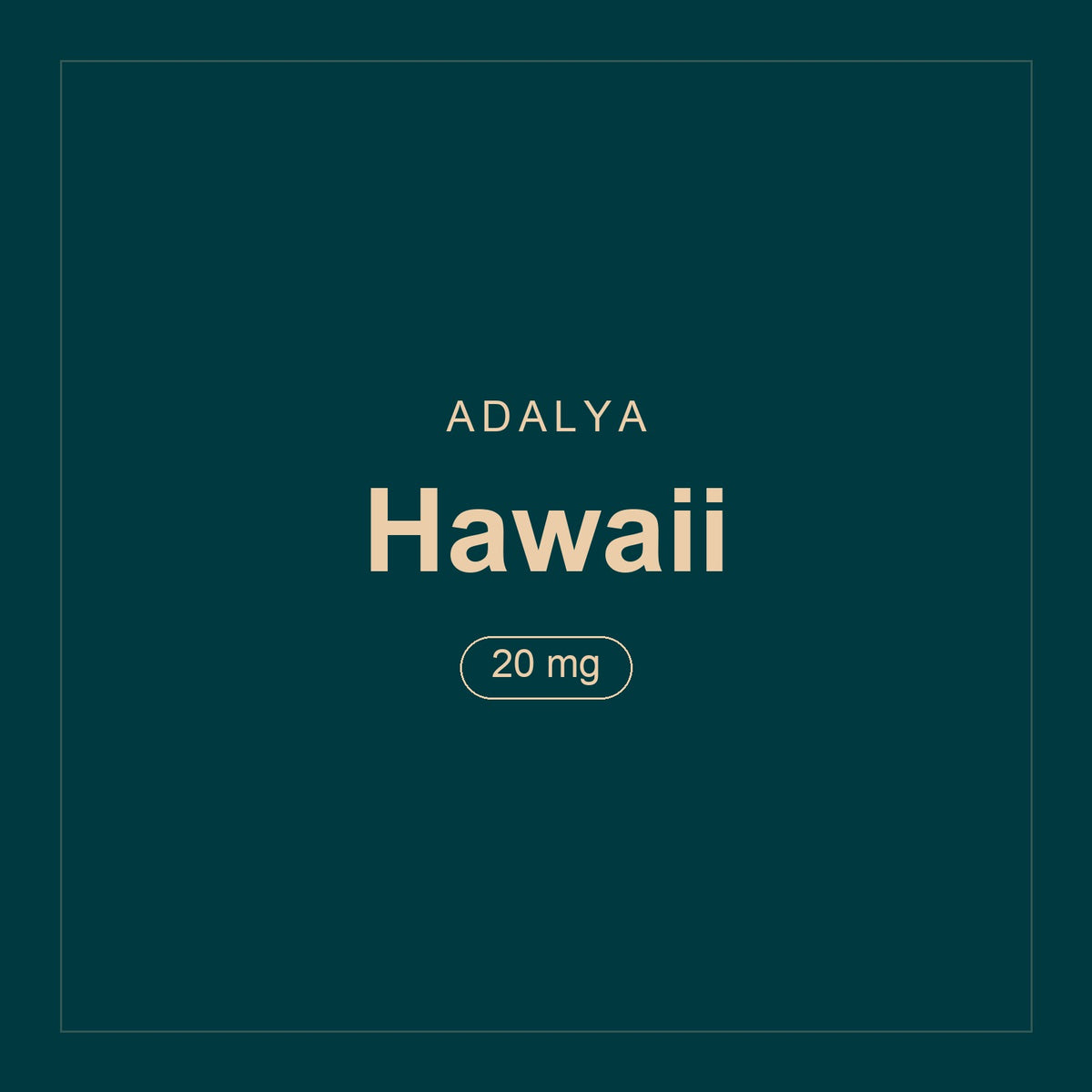 Adalya · Hawaii · 20 mg