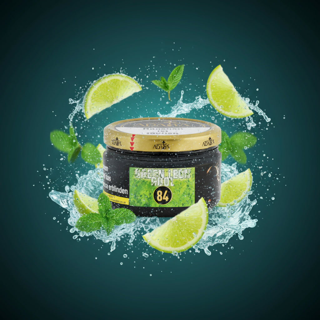 Adalya Shisha Tabak Green Leon Cool 200g online kaufen bei Smokez