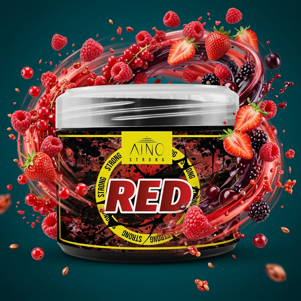 Aino Strong Tabak Red 200g - Rote Beerenmischung
