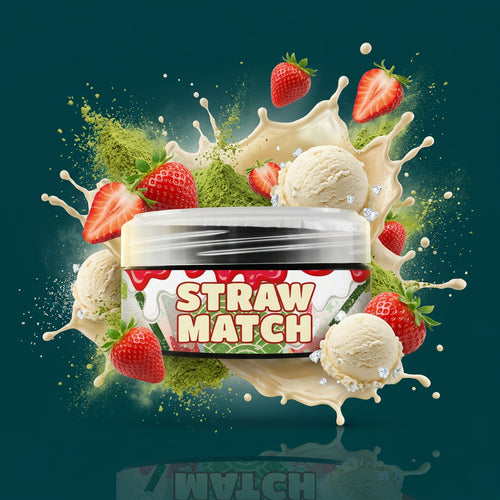 AINO Tobacco 100g Straw Match - Matcha Erdbeere Ice