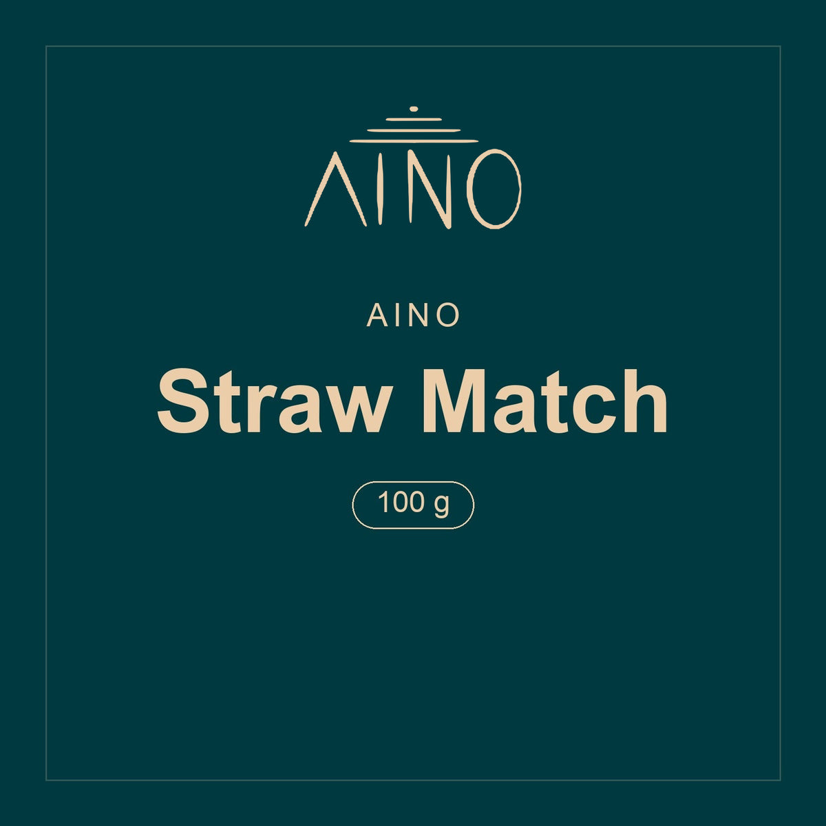 Aino · Straw Match · 100 g