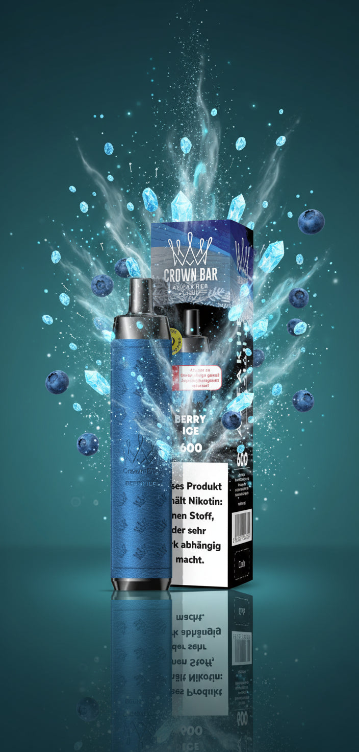 Al Fakher Crown Bar 600 Berry Ice Einweg Vape online kaufen bei Smokez