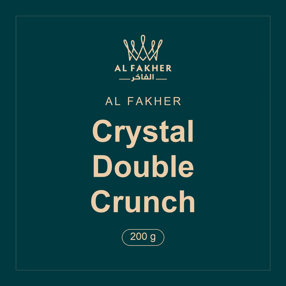 Al Fakher · Crystal Double Crunch · 200 g