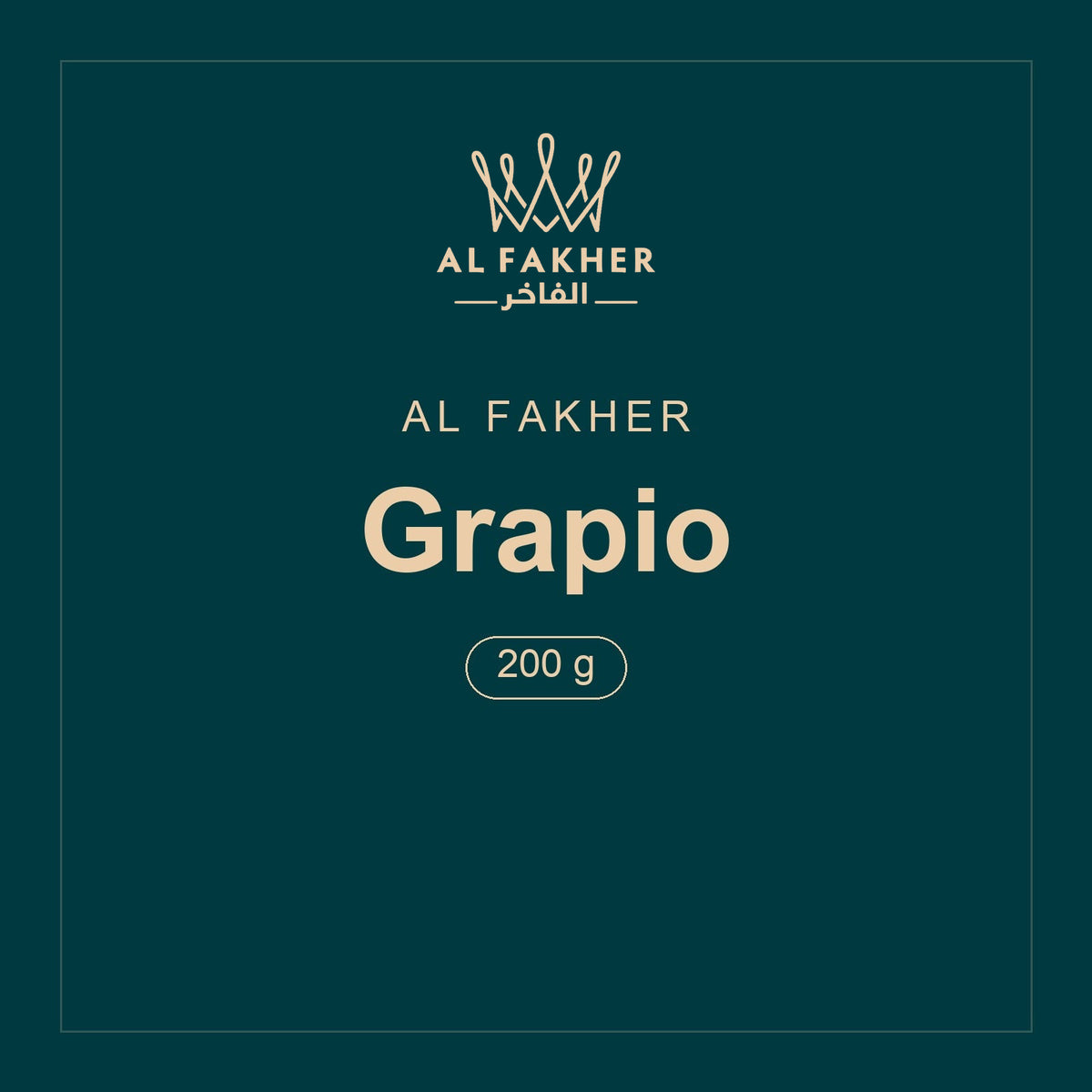 Al Fakher · Grapio · 200 g