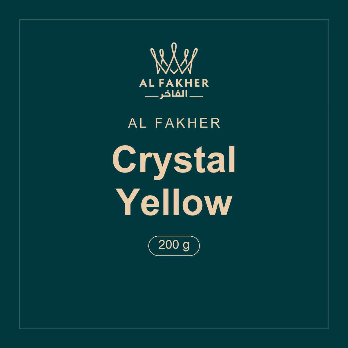 Al Fakher · Crystal Yellow · 200 g