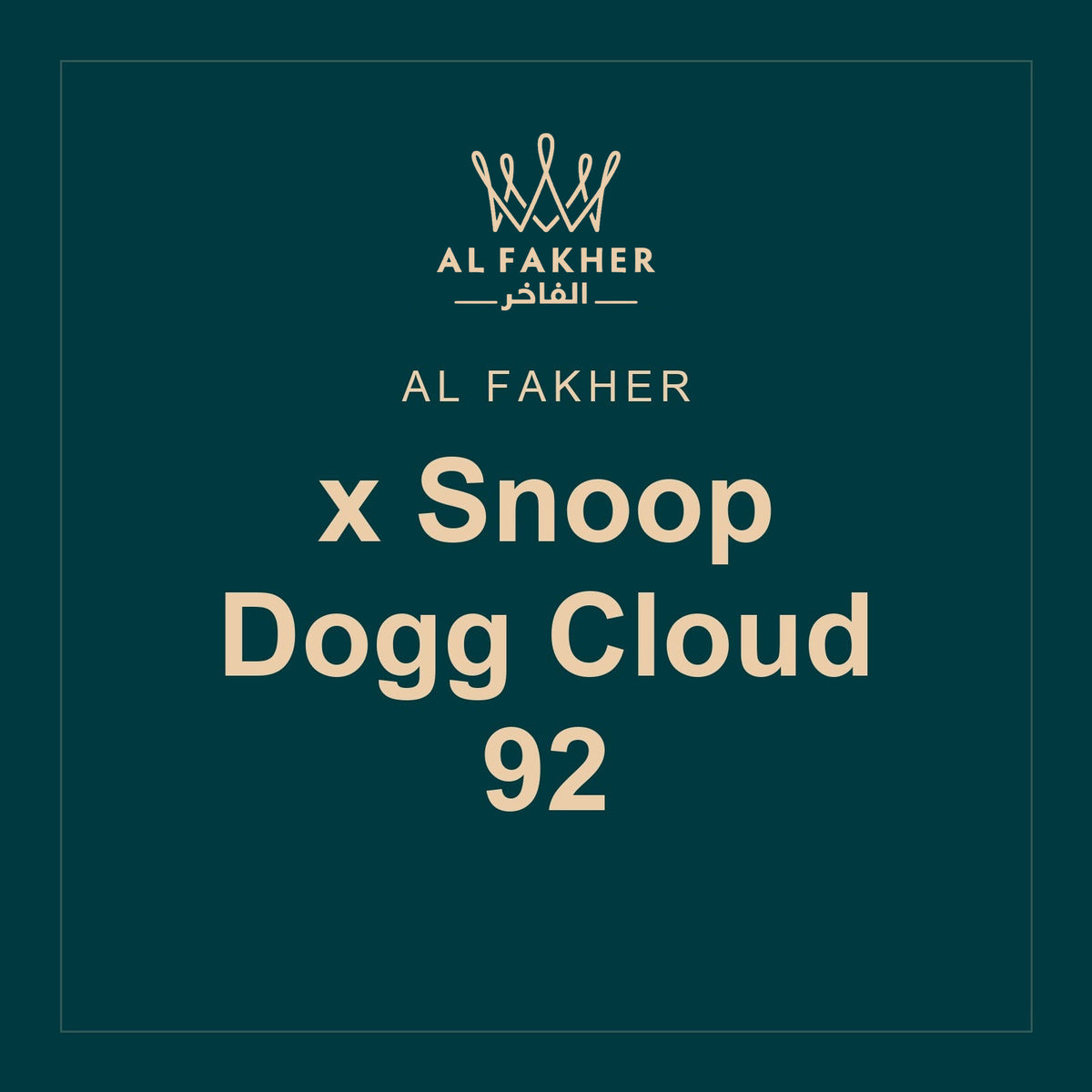 Al Fakher · x Snoop Dogg Cloud 92