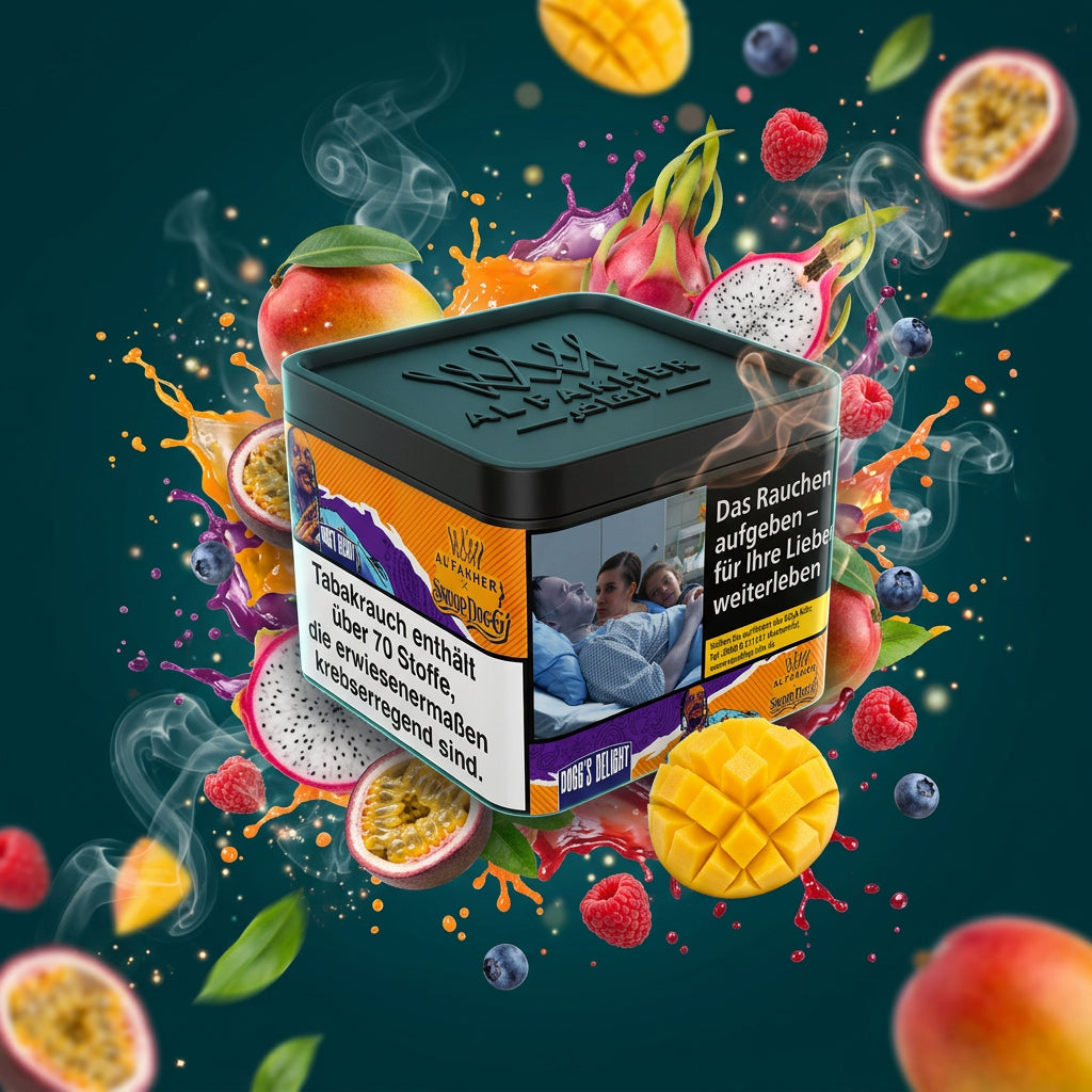 Al Fakher x Snoop Dogg Tabak Dogg's Delight Shisha Tabak online kaufen bei Smokez