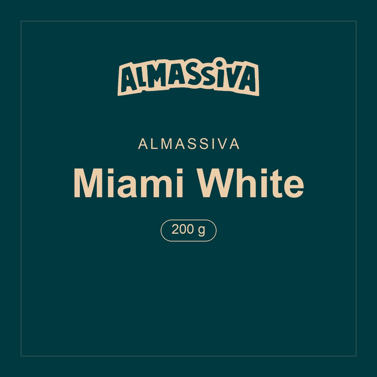 Almassiva · Miami White · 200 g