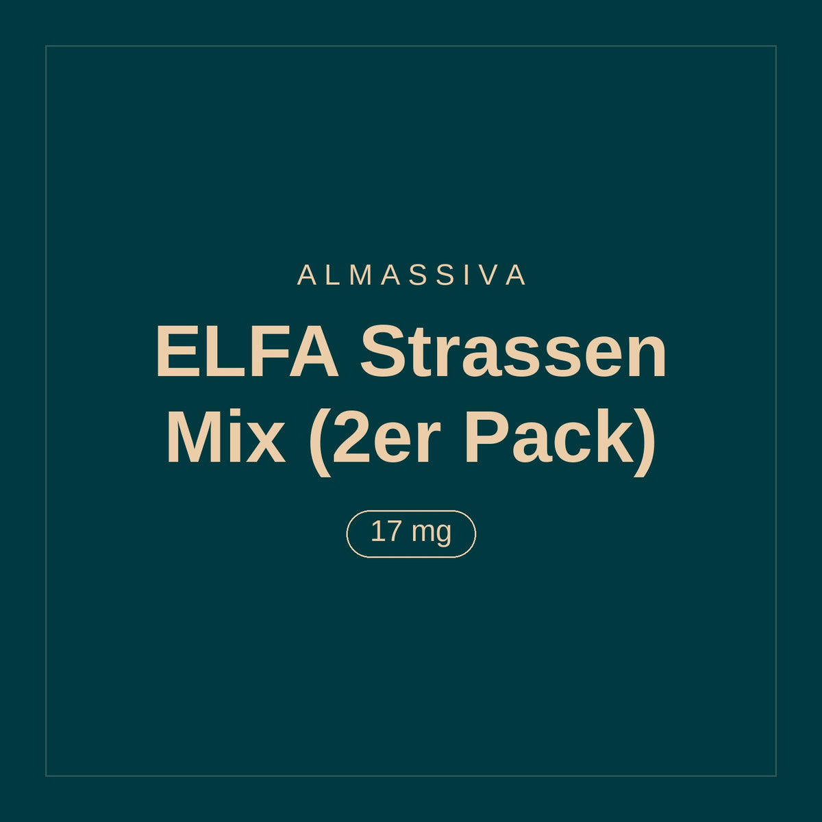 Almassiva · ELFA Strassen Mix (2er Pack) · 17 mg