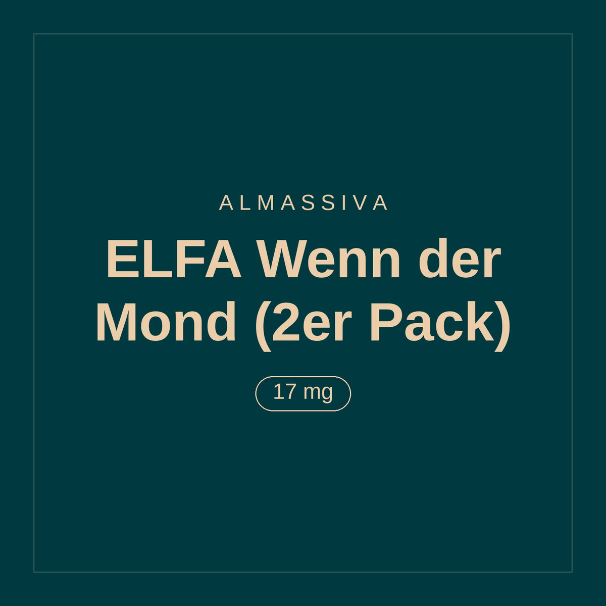 Almassiva · ELFA Wenn der Mond (2er Pack) · 17 mg