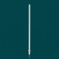 AO Mundstück Alu Slimliner Matt Silber