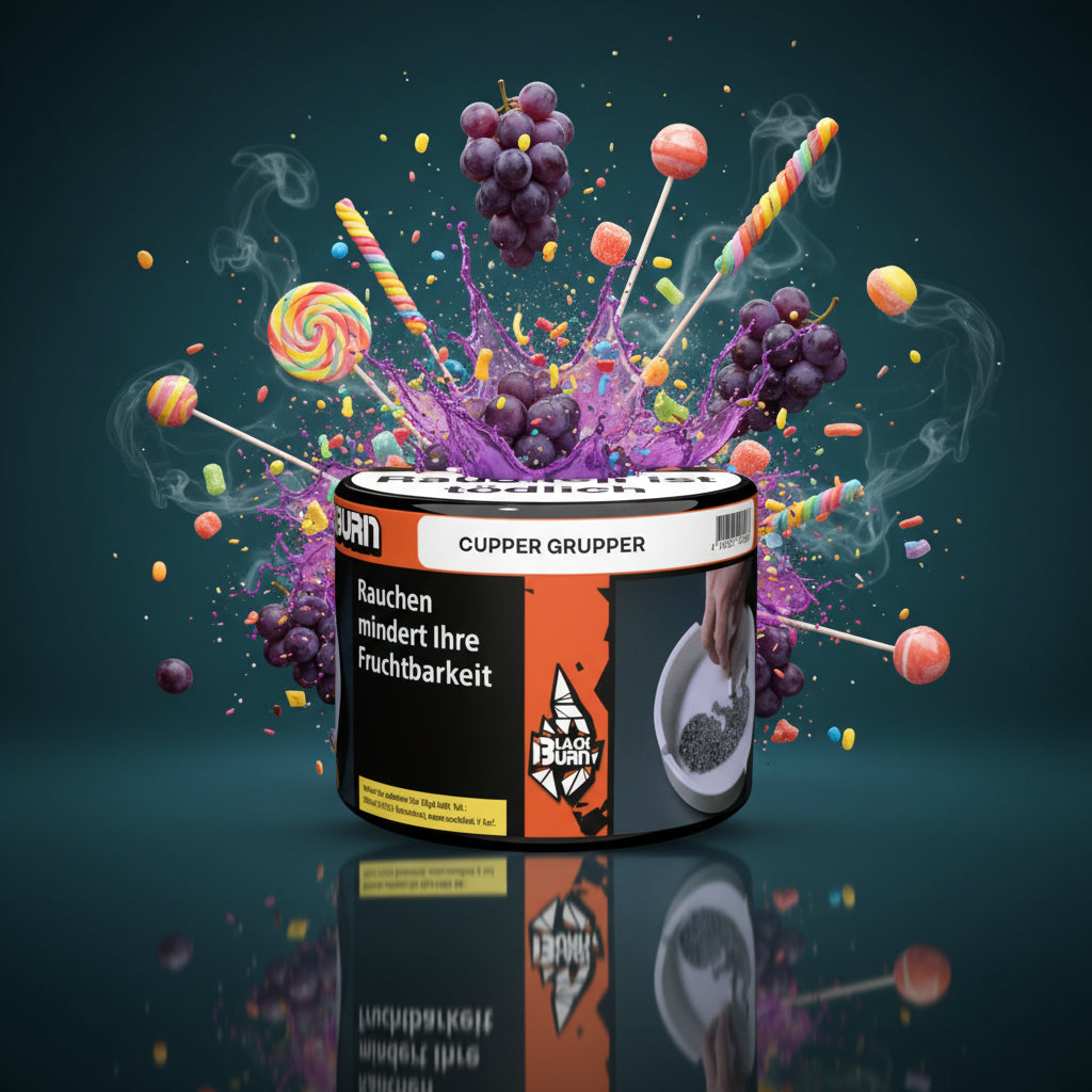 Blackburn Shisha Tabak Cupper Grupper 200g online kaufen bei Smokez